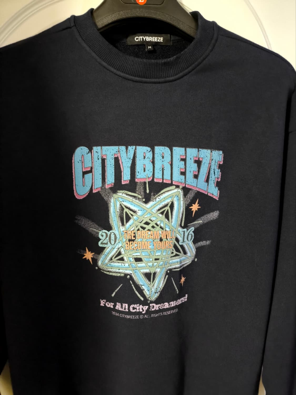 M 시티브리즈 오버핏 맨투맨 상품이미지3