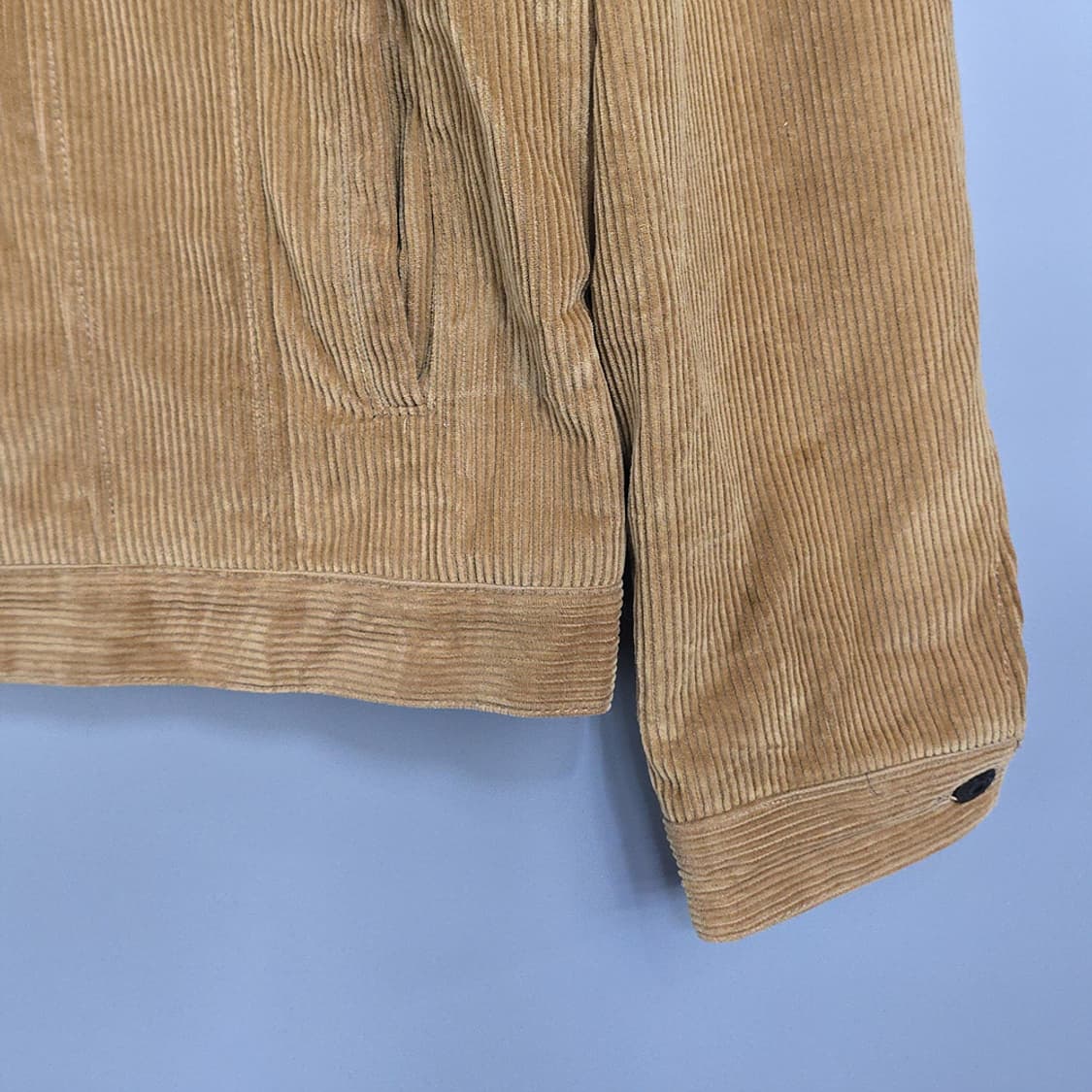 자라(ZARA) 코듀로이 골덴 퍼카라 자켓 XL 상품이미지3