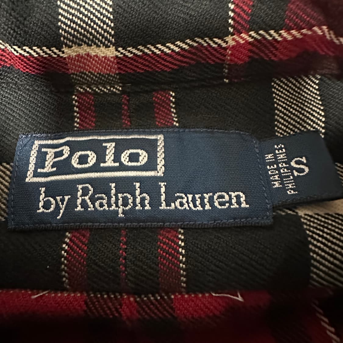 POLO RALPH LAUREN check shirt red 상품이미지3