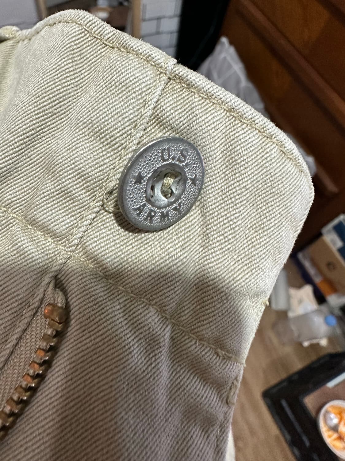 버즈릭슨X Bshop콜라보 밀리터리 치노36사이즈 상품이미지5