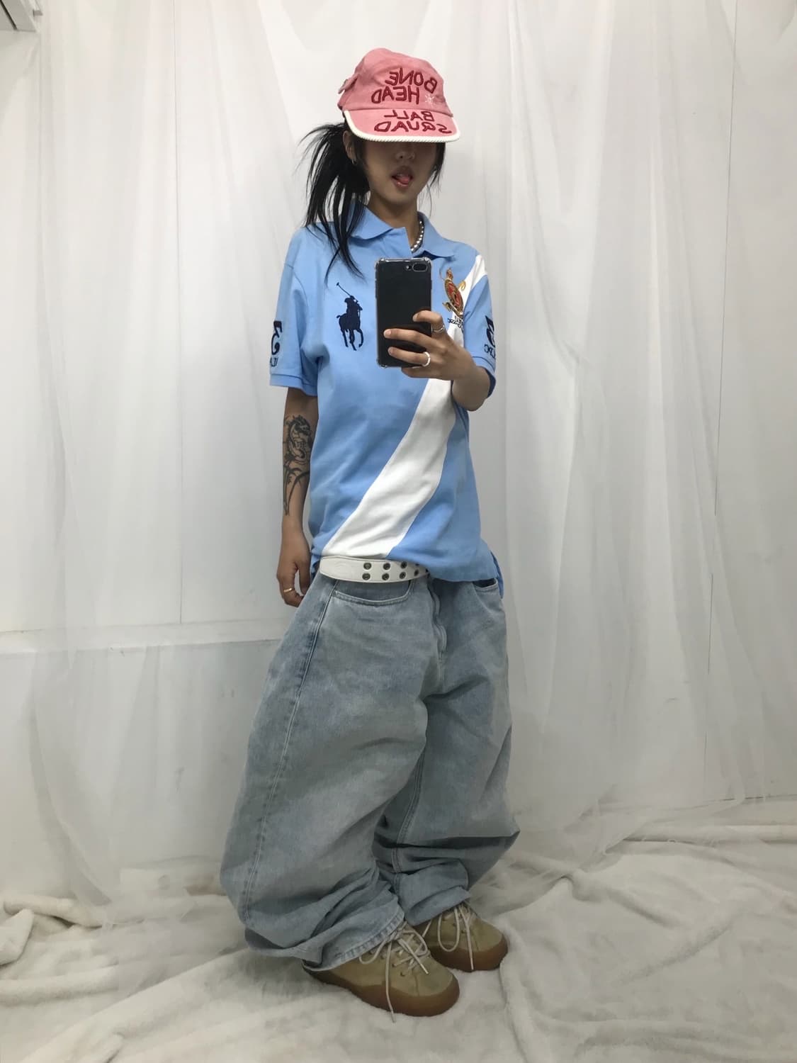 Polo Big Pony PK T-shirt (🩵Rare🩵)  상품이미지5