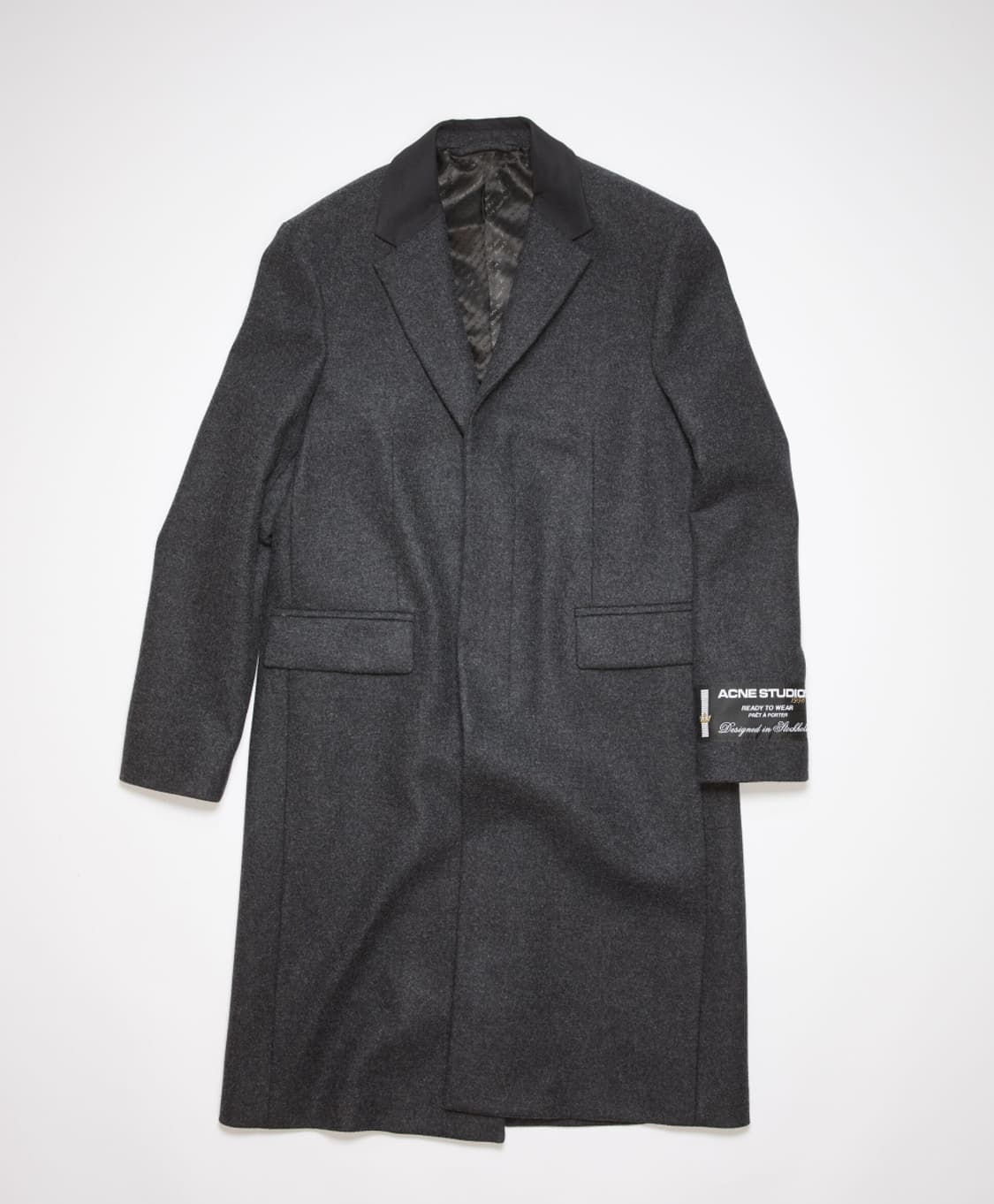 아크네스튜디오 울 코트 다크그레이 상품이미지3