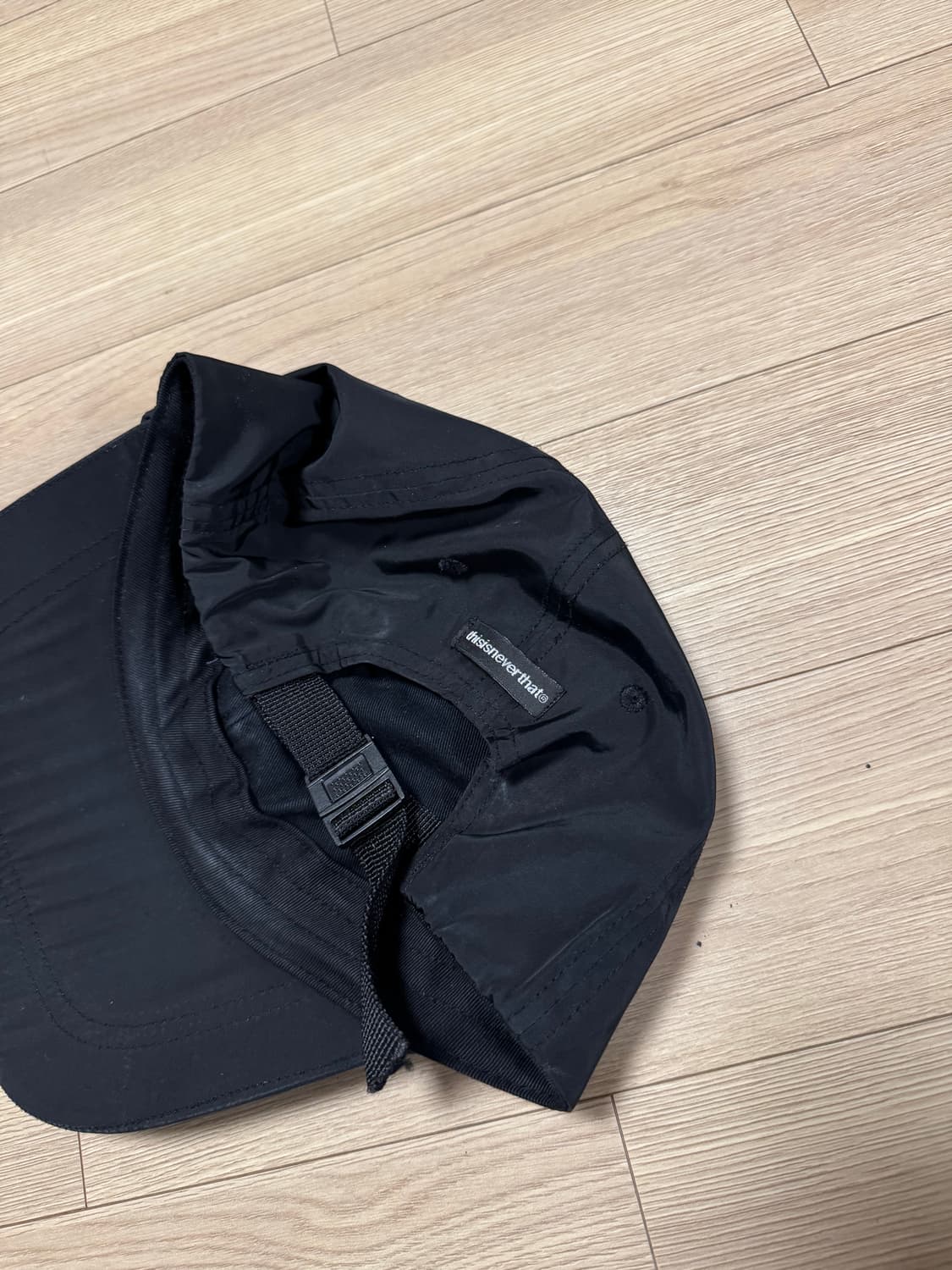 thisisneverthat Basic Nylon Cap 블랙로고캡 상품이미지3