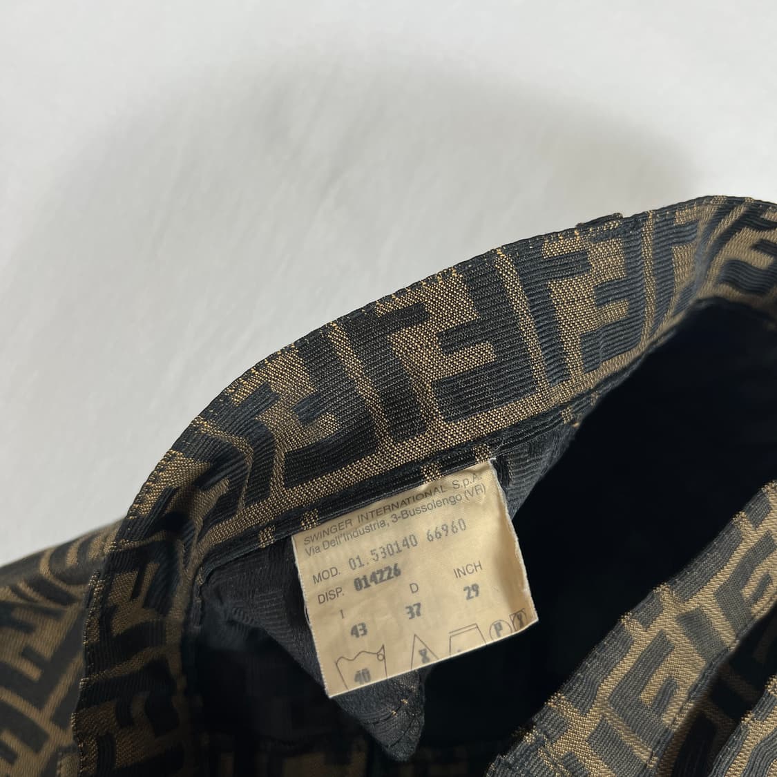 펜디 fendi 주카 로고 팬츠 바지 상품이미지8