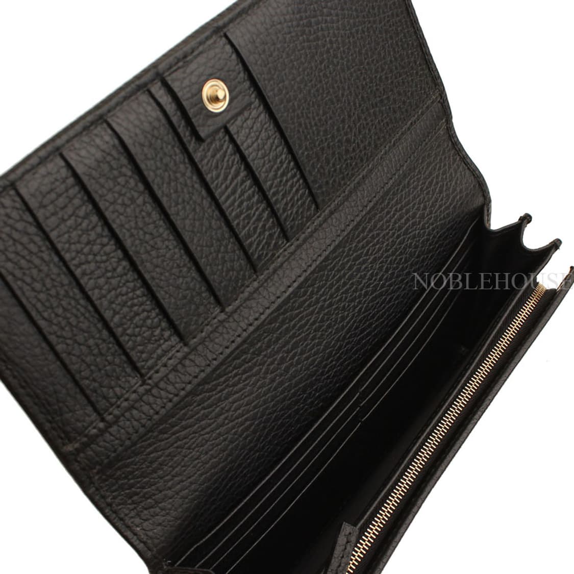 구찌 블랙 스윙 플랩 장지갑(354498) 상품이미지6