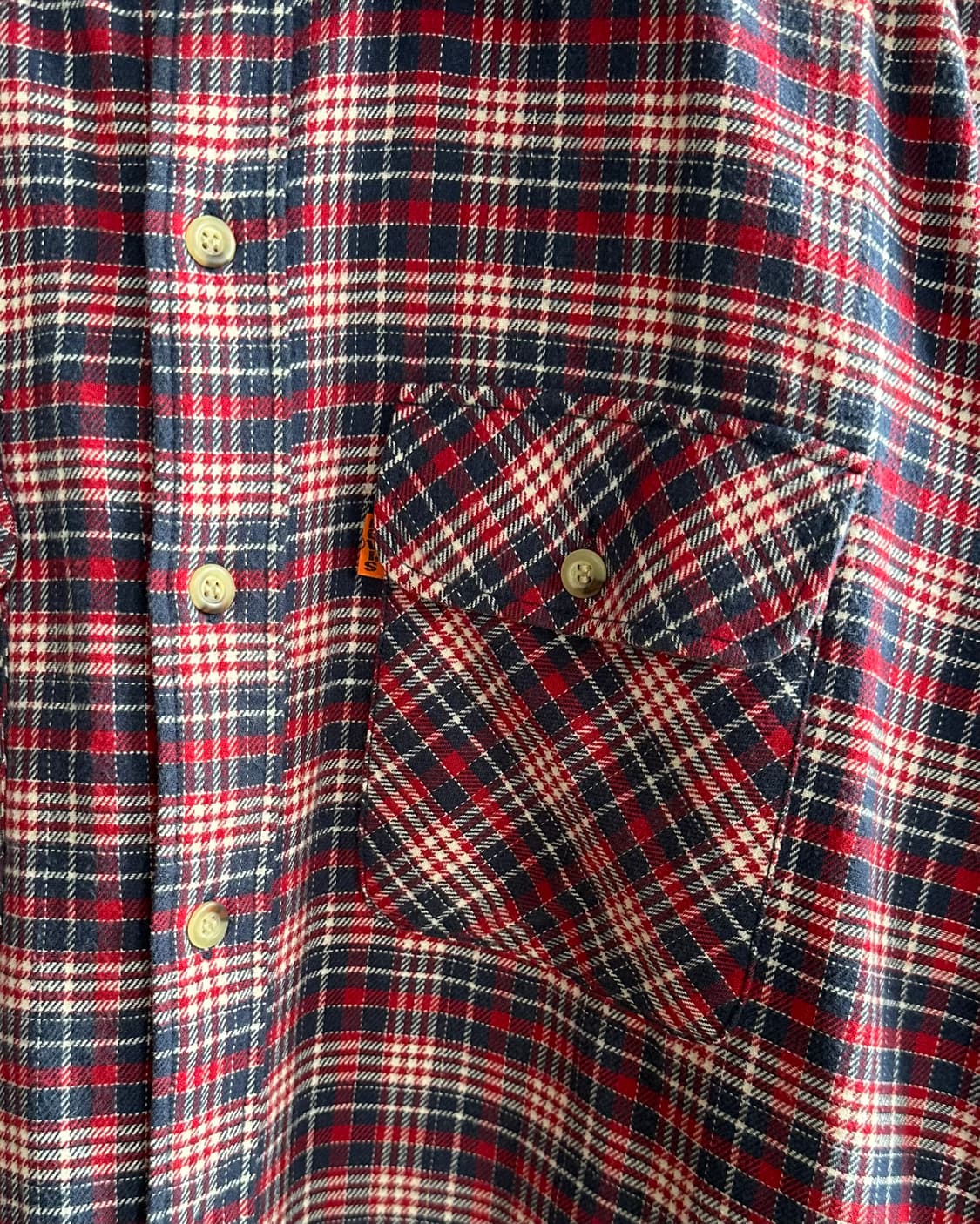 [M]리바이스 Levi's 오렌지탭 플란넬 셔츠 상품이미지4