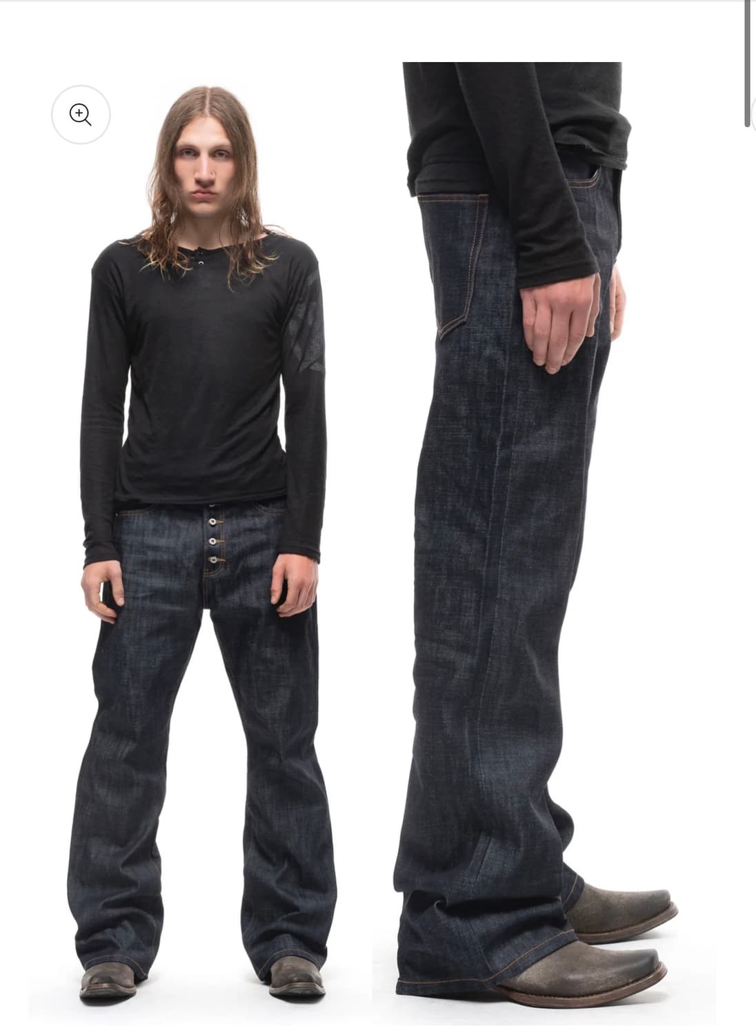 Nofaith studio bootcut deniem blue  상품이미지2