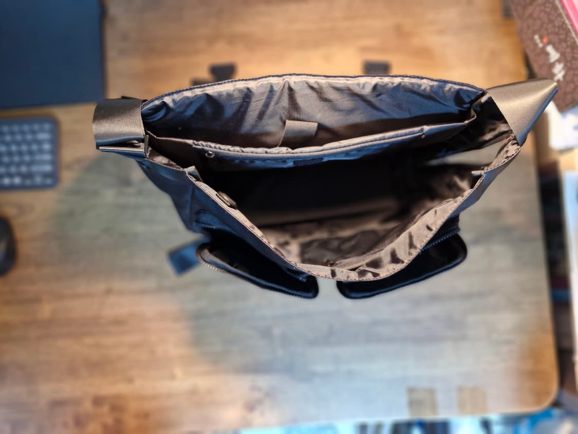 SSRL Dual Pocket Messenger Bag /

BLACK 상품이미지6