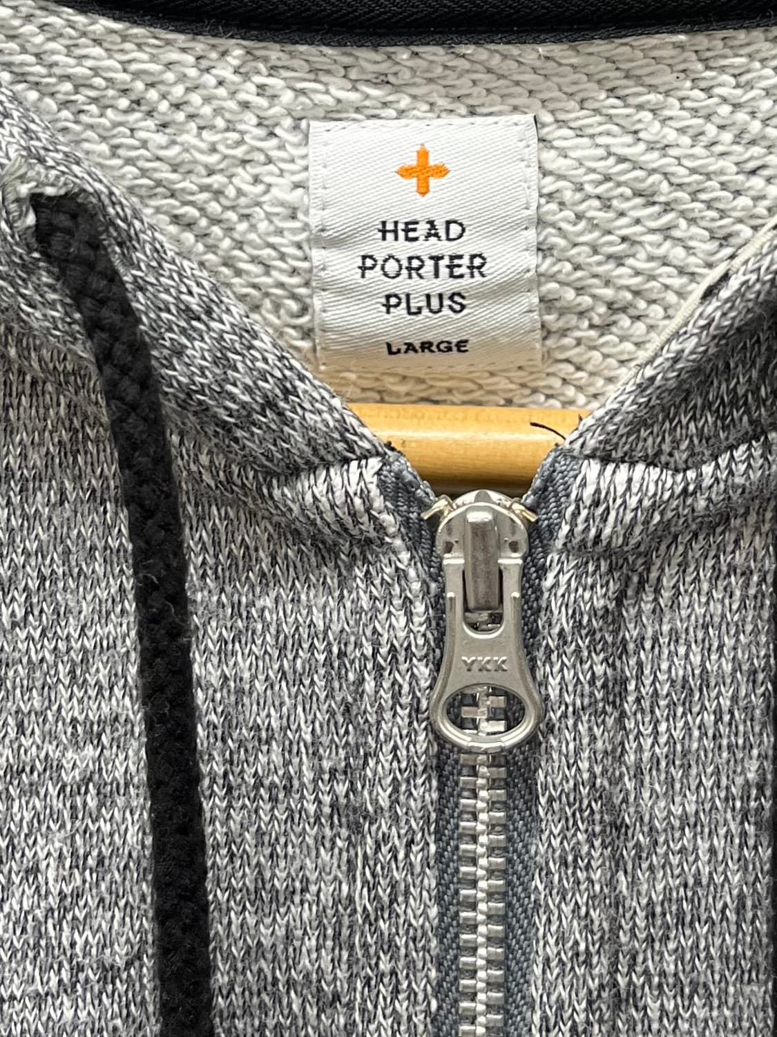 [100] 헤드포터 플러스 회색 후드집업  상품이미지3