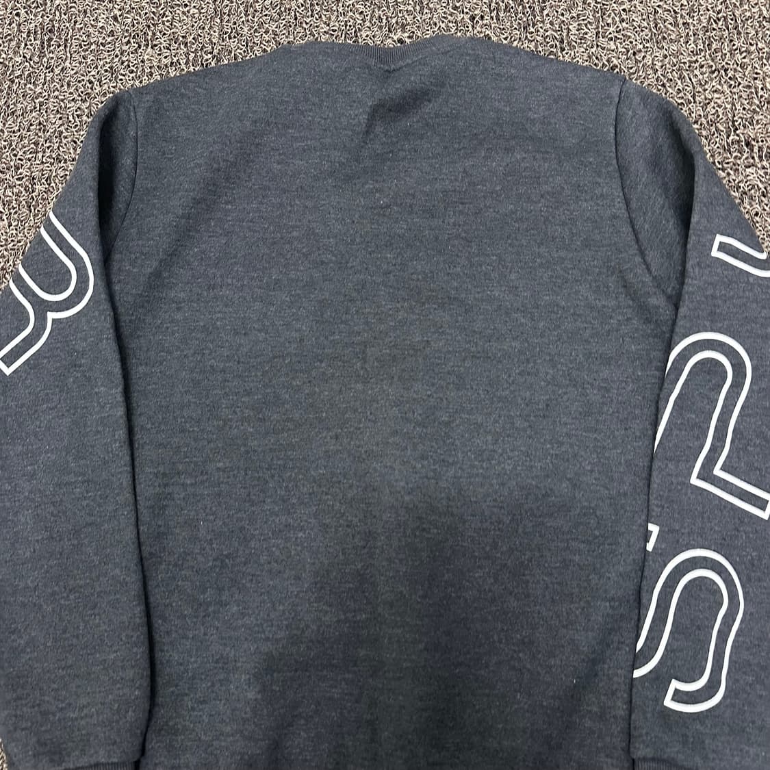 스파이더 여성 기모 맨투맨 그레이 M 상품이미지6