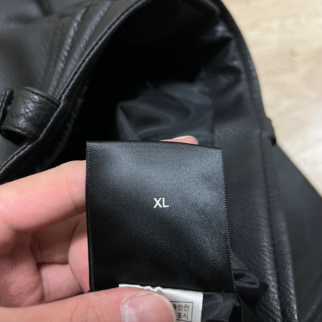 헤비스모커 레더 더블 라이더 가죽자켓 [블랙] XL/105 상품이미지5