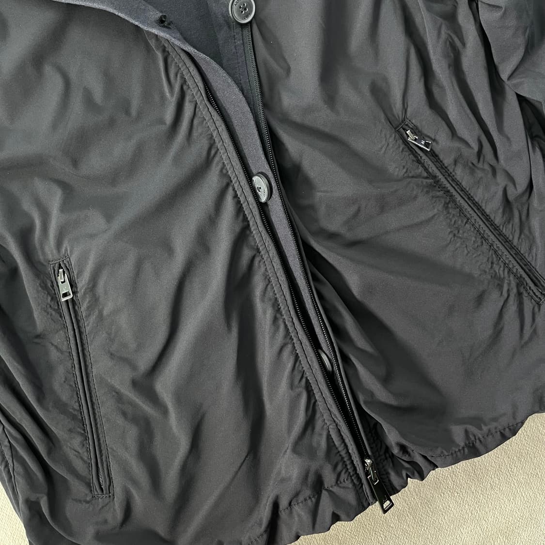 95 알마니 진스 리버시블 양면 후드집업 상품이미지8