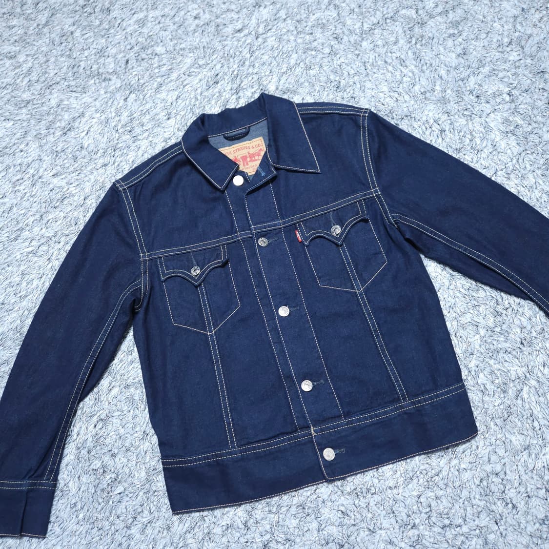 리바이스70901) XL 남자 데님자켓 트러커자켓 / 왕눈이샵 상품이미지2