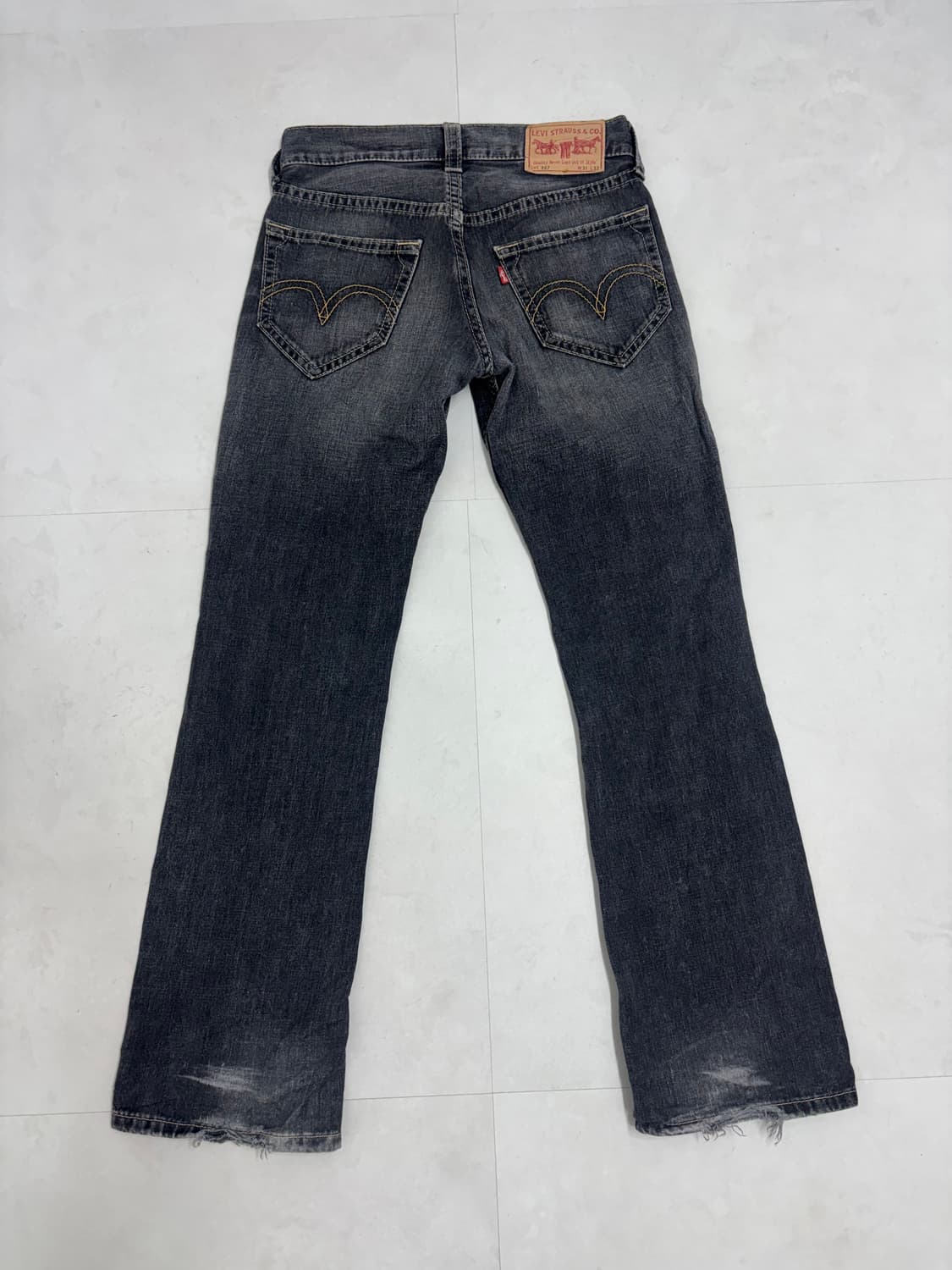 LEVIS 907 WASHED BLACK 상품이미지8