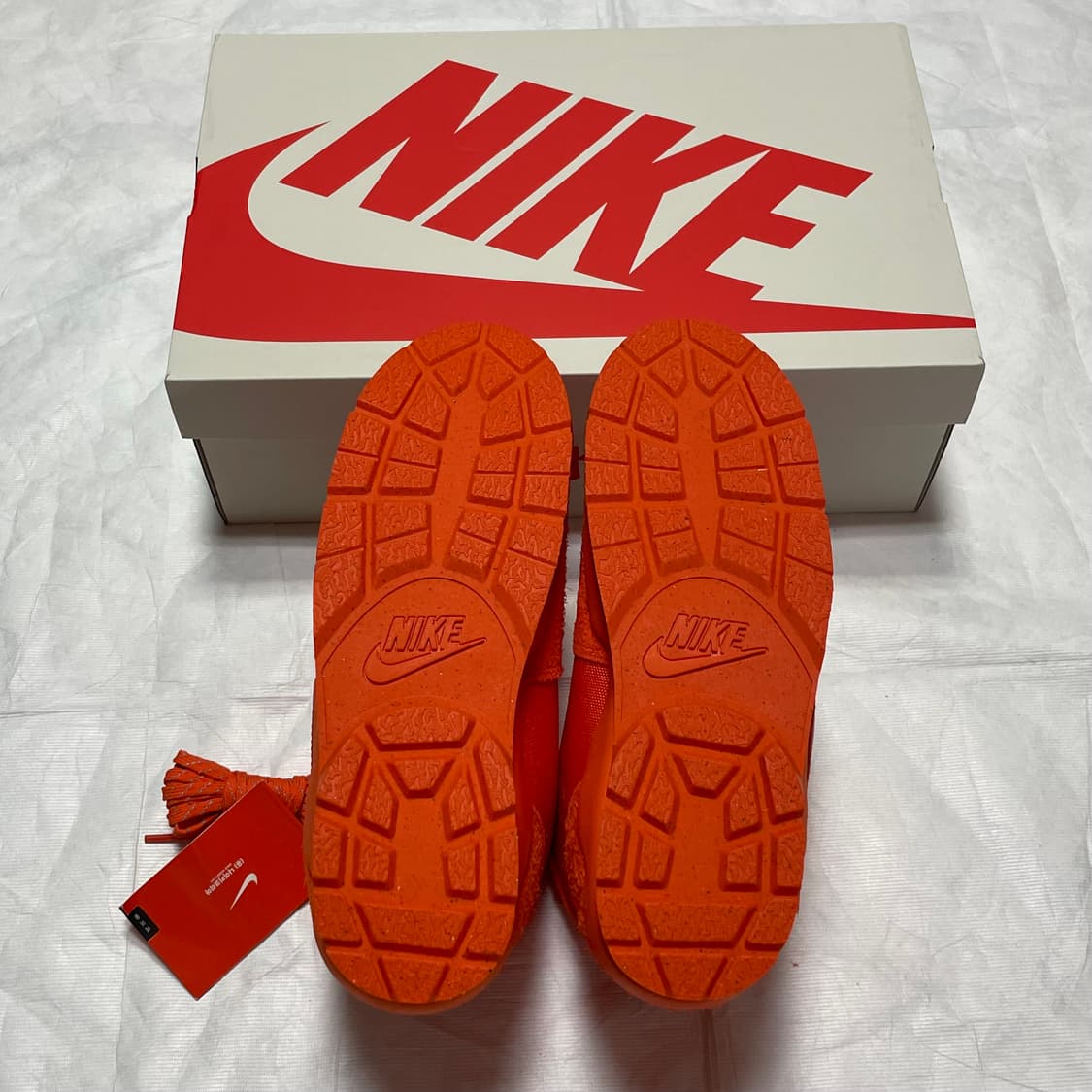 275) 나이키x스투시 에어 발토로 세이프티 오렌지 상품이미지4
