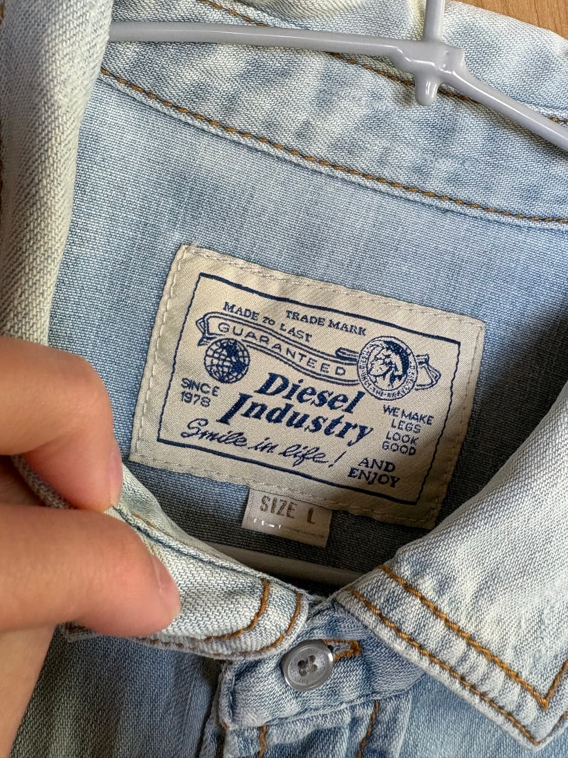 디젤 긴팔 셔츠 상품이미지3