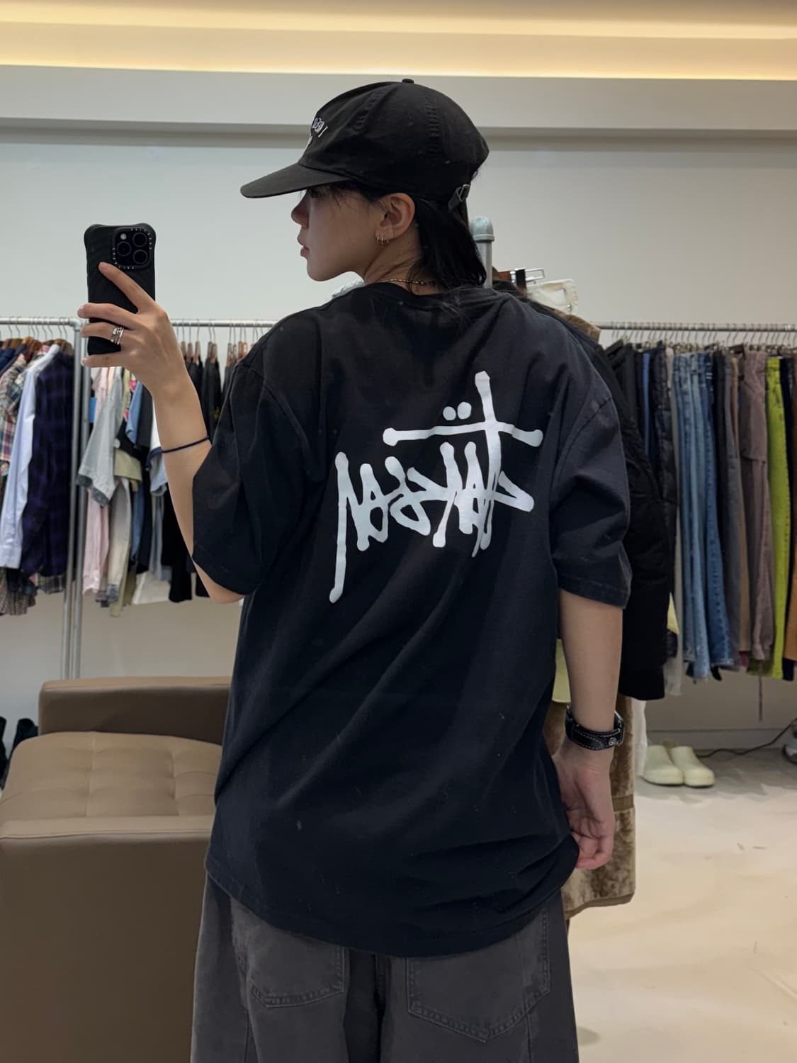 스투시 베이직 로고 티셔츠  상품이미지9