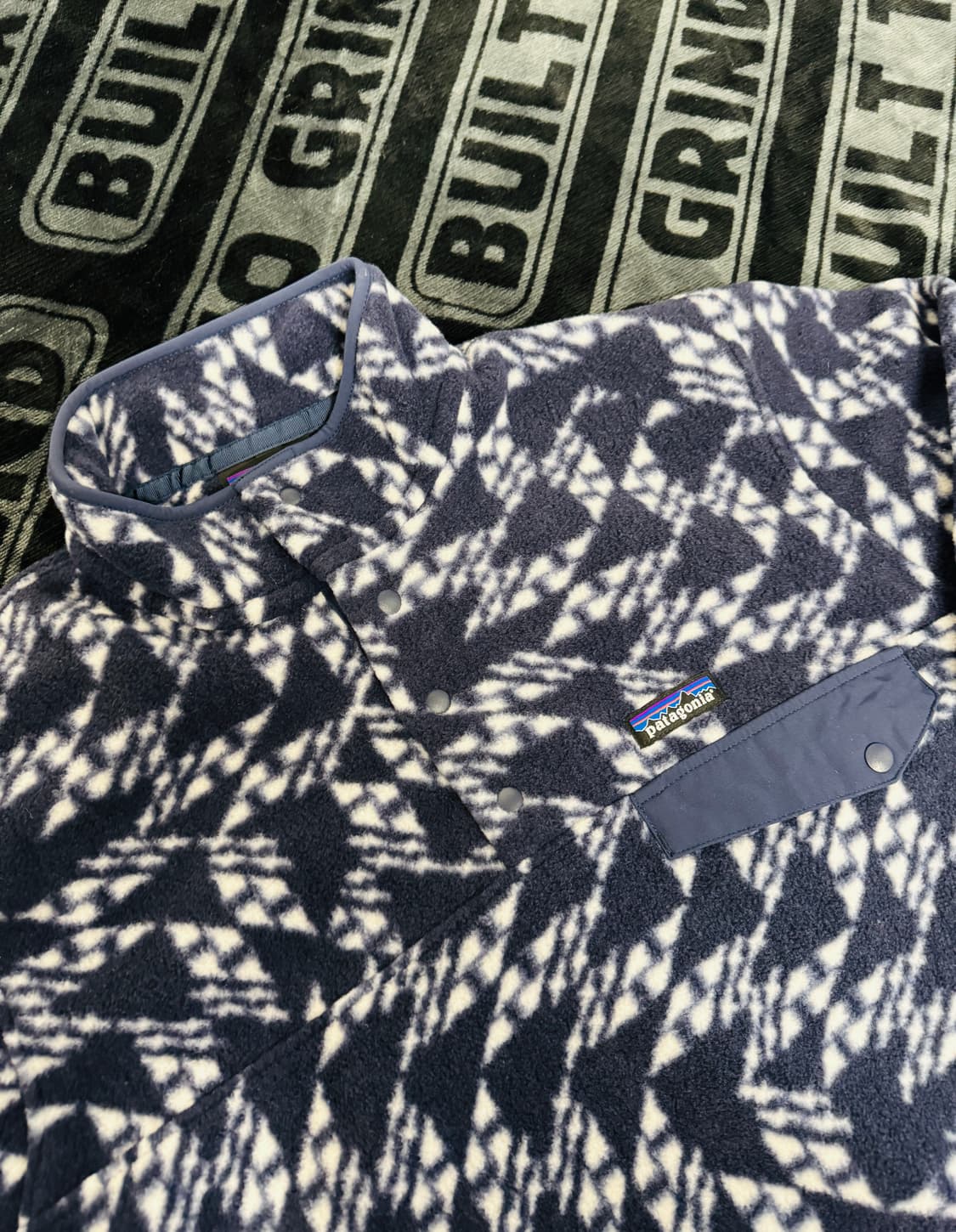 파타고니아 신칠라 스냅 티 풀 오버 신치드 플라이트 : 뉴 네이비 상품이미지3