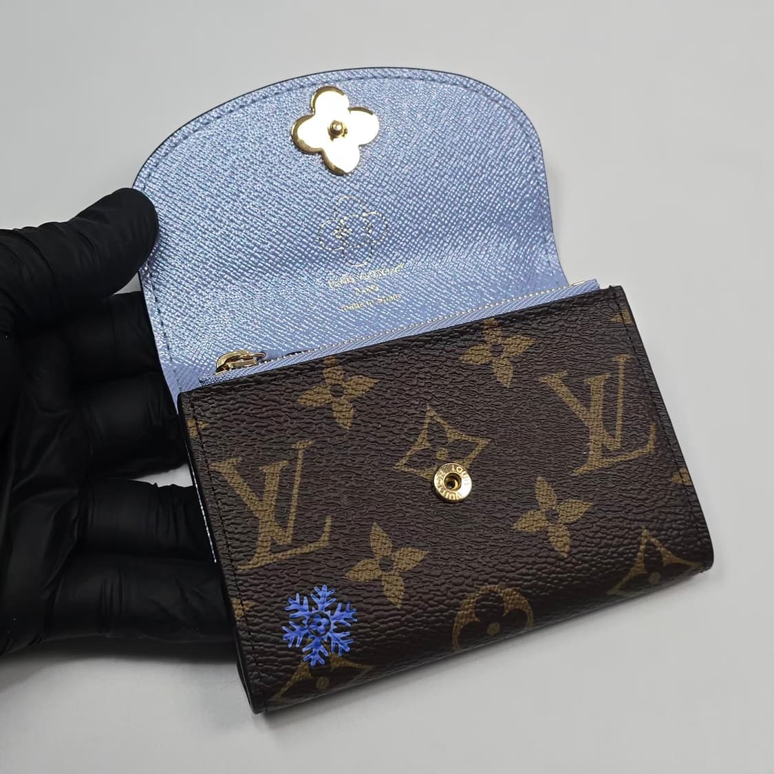 루이비통 로잘리 코인 퍼스 ( 모느그램 블루 프로스트 )  상품이미지8