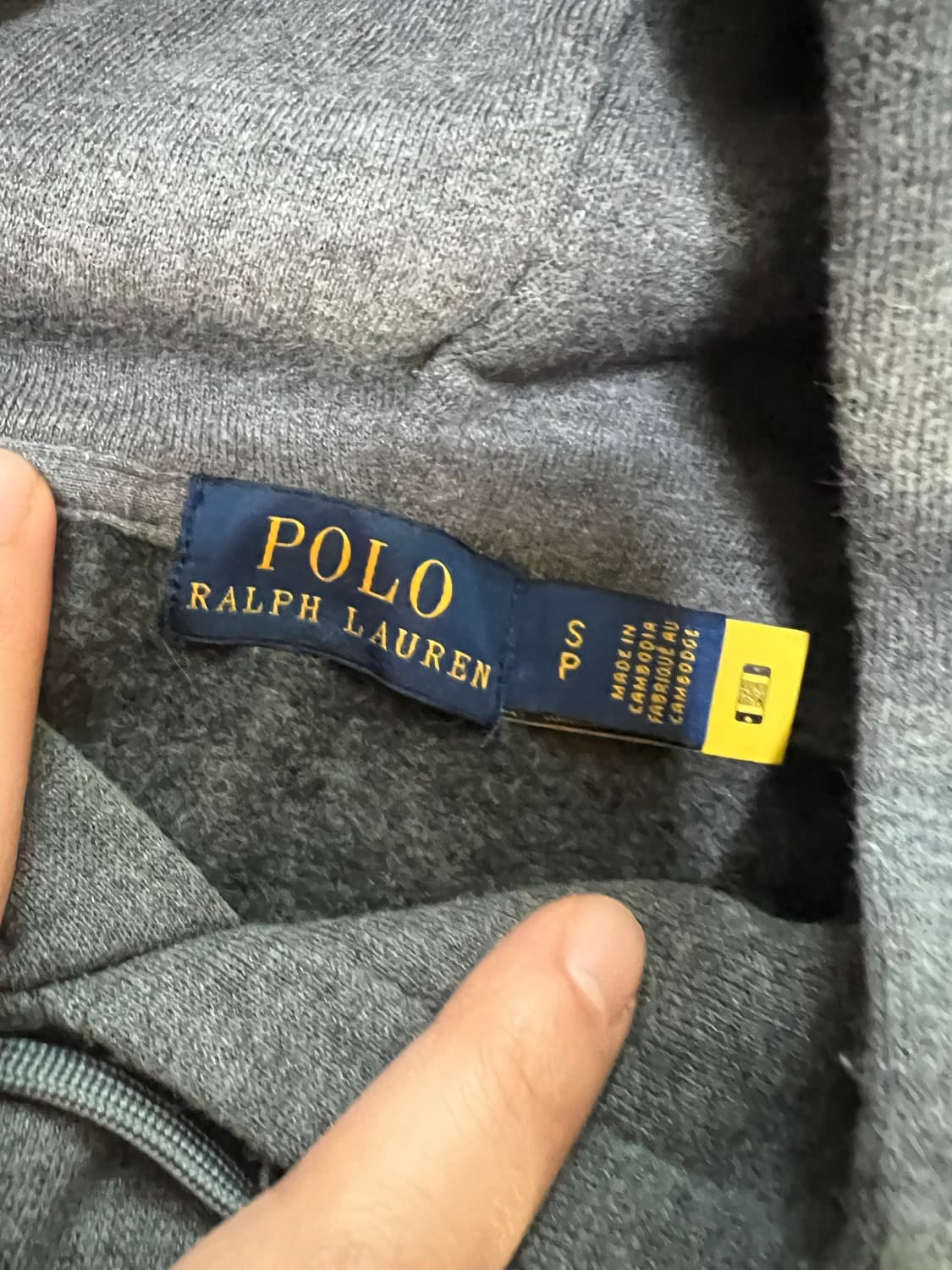 POLO 폴로 세미크롭 후드티  상품이미지3