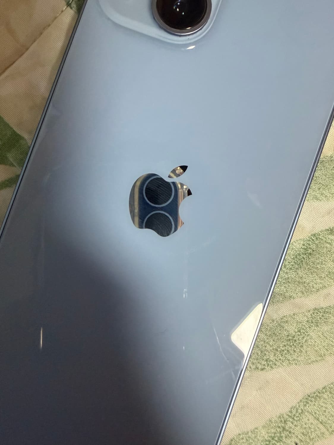 아이폰14 블루 128기가 배터리 효율 88 액정파손 상품이미지4