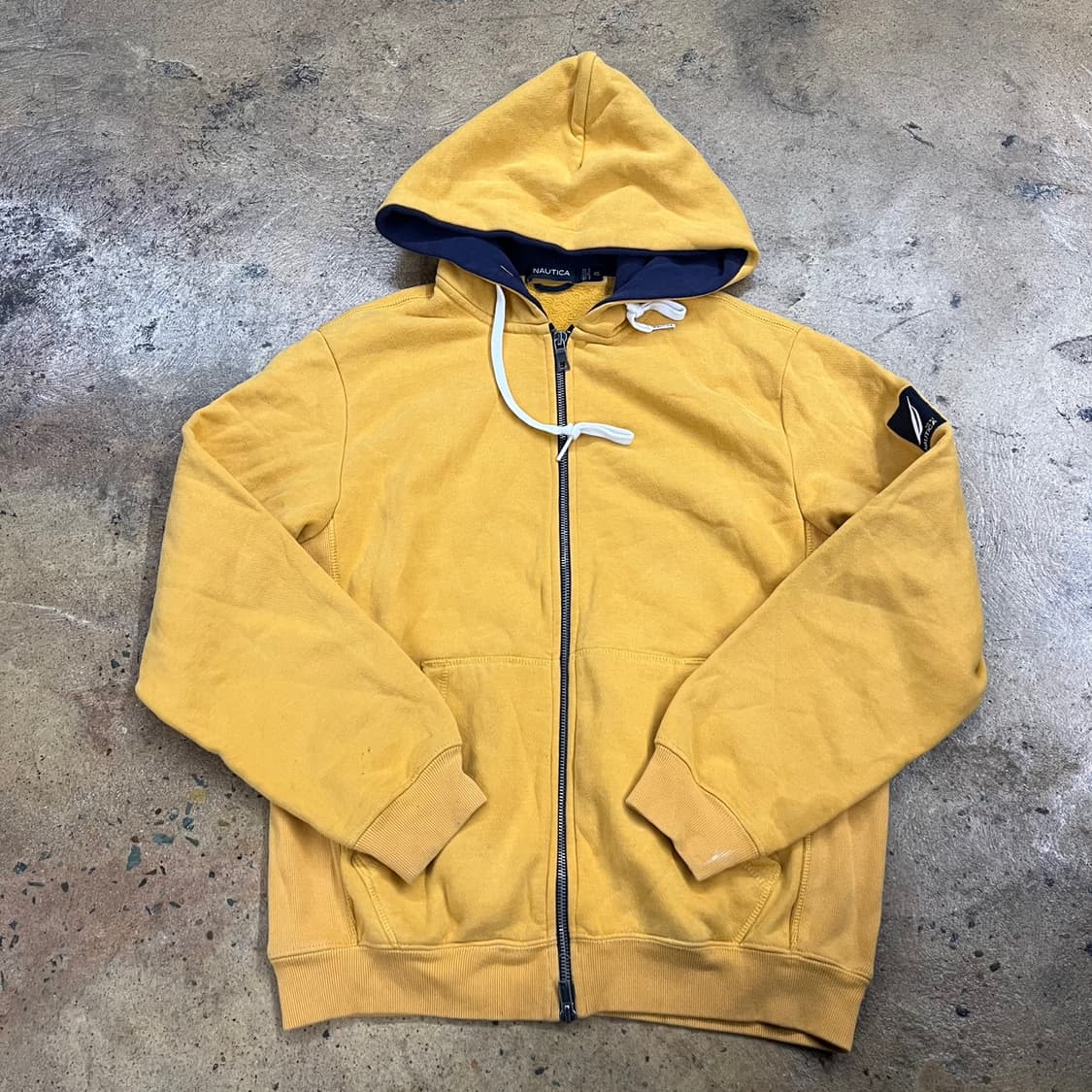 [정품/XS] 노티카 옐로우 후드집업 b14 상품이미지2