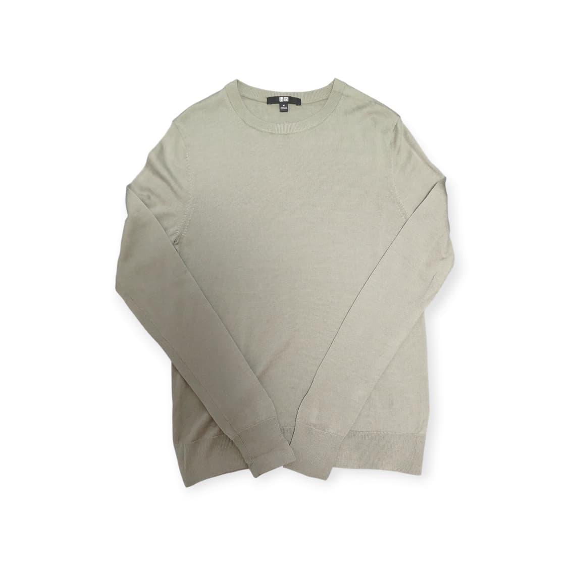 유니클로 말차 라떼 얇은 니트 상품이미지1