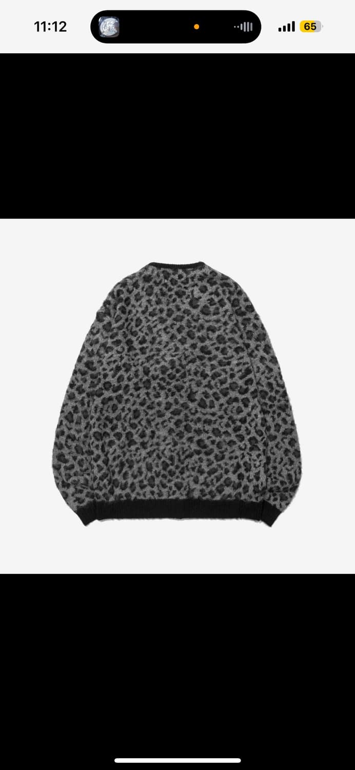 EXTRAORDINARY LEOPARD CARDIGAN GRAY 상품이미지2