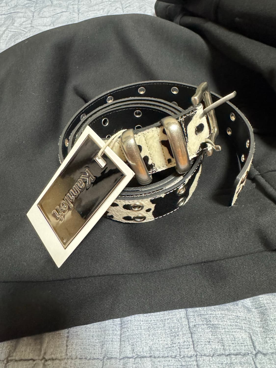 카미엔 x MJD 더블홀 오레오 벨트 상품이미지1