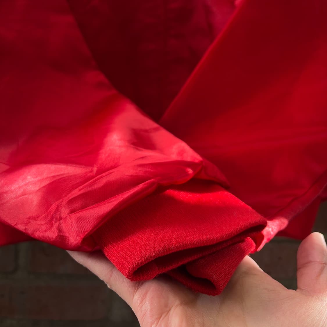 70~80s USA 아리스토 잭 Aristo Jac 새틴 봄버 자켓 상품이미지8