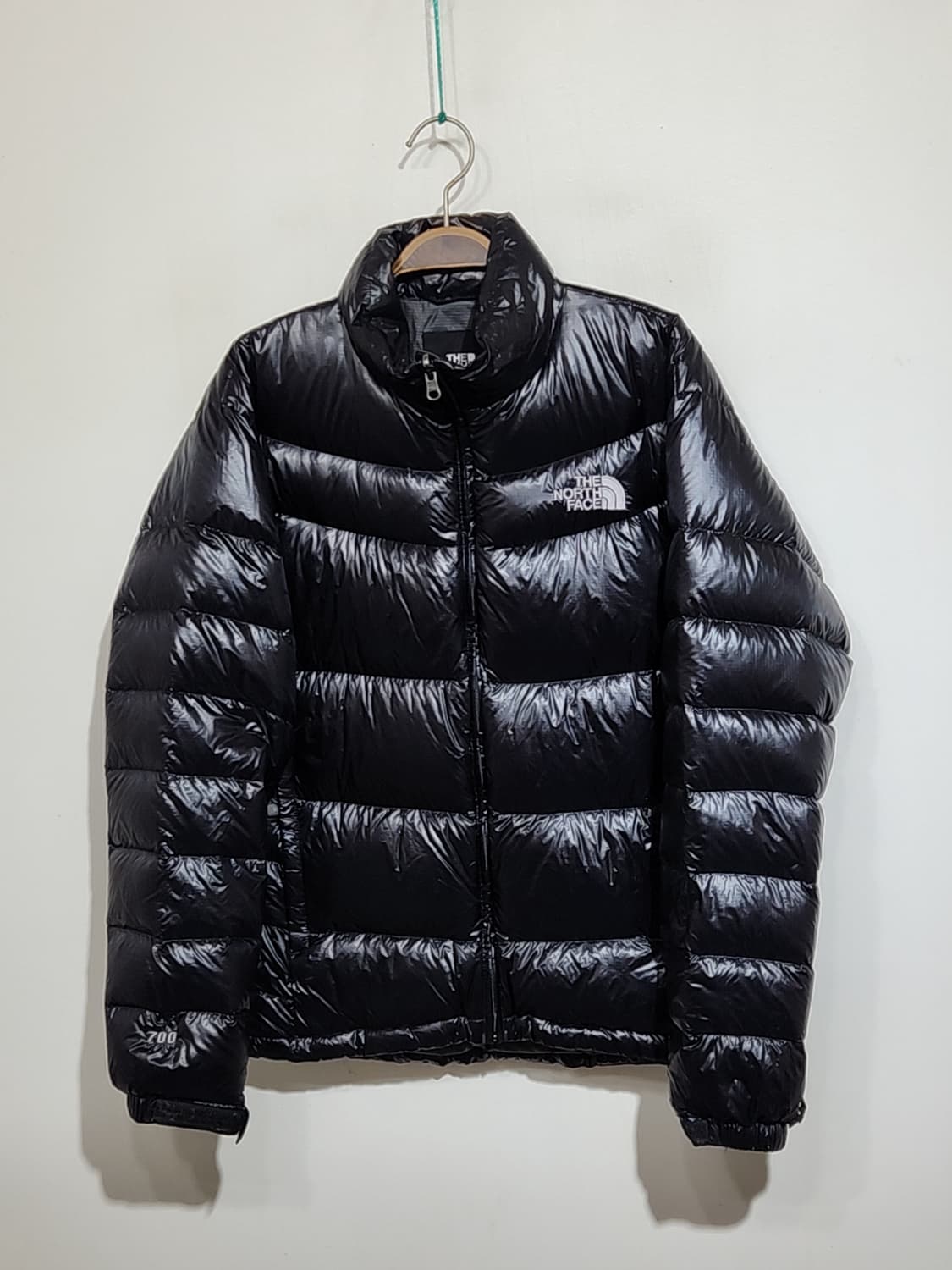 (95) 노스페이스 700 패딩점퍼 블랙 유광 구스다운 자켓  상품이미지1