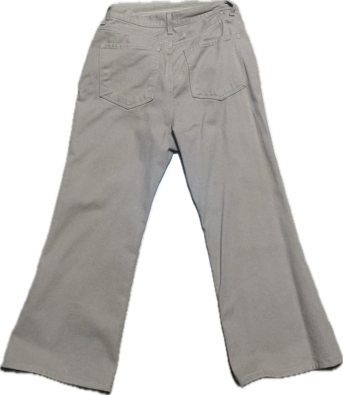 베이지 부츠컷 코튼 바지 상품이미지3