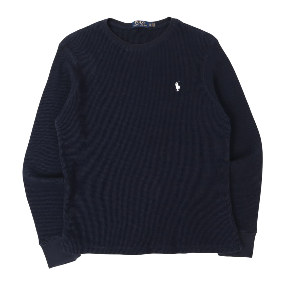 폴로 랄프로렌 네이비 와플 롱슬리브 티셔츠 상품이미지1