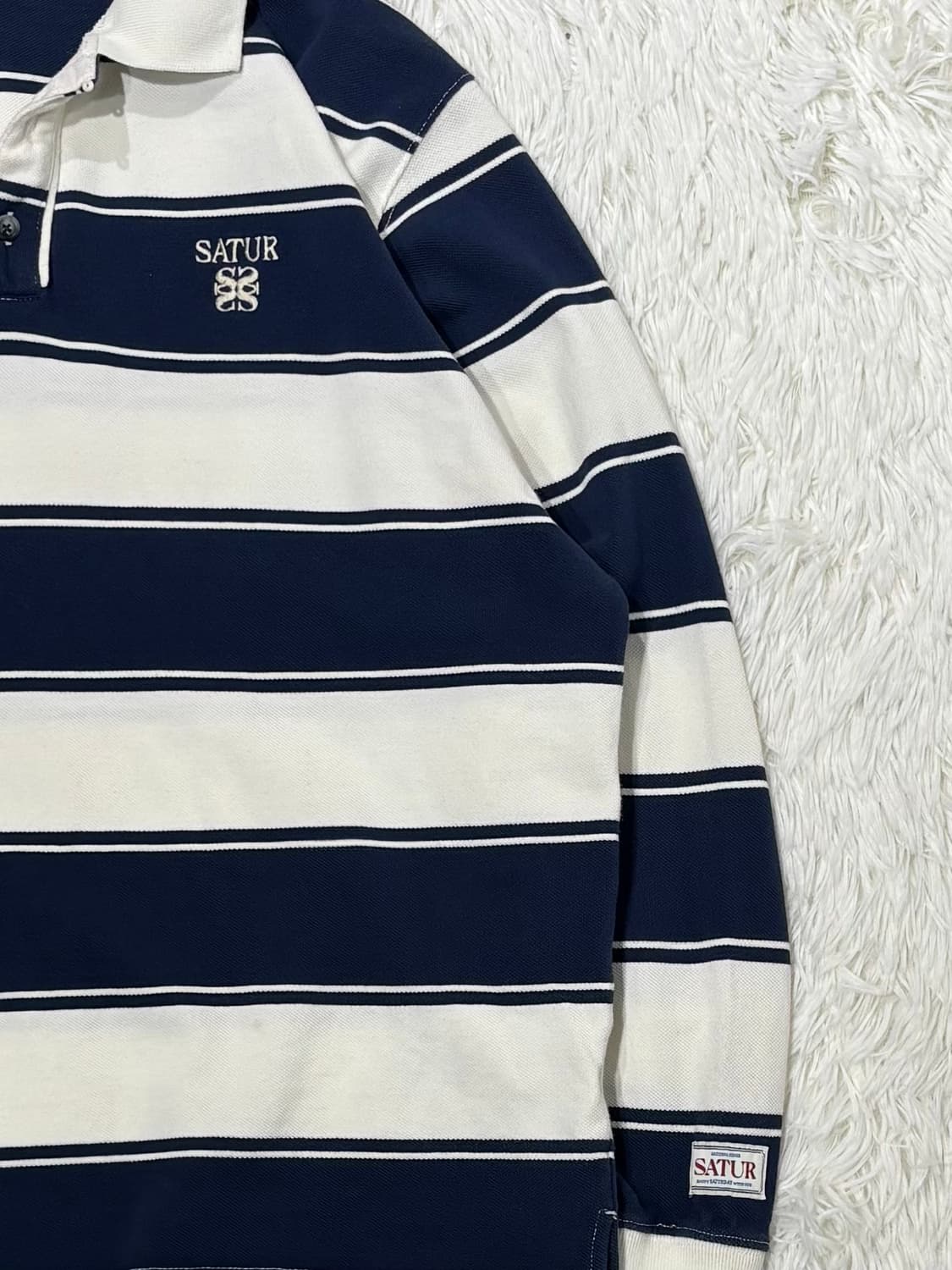 세터 럭비 스트라이프 피케 롱슬리브 상품이미지5