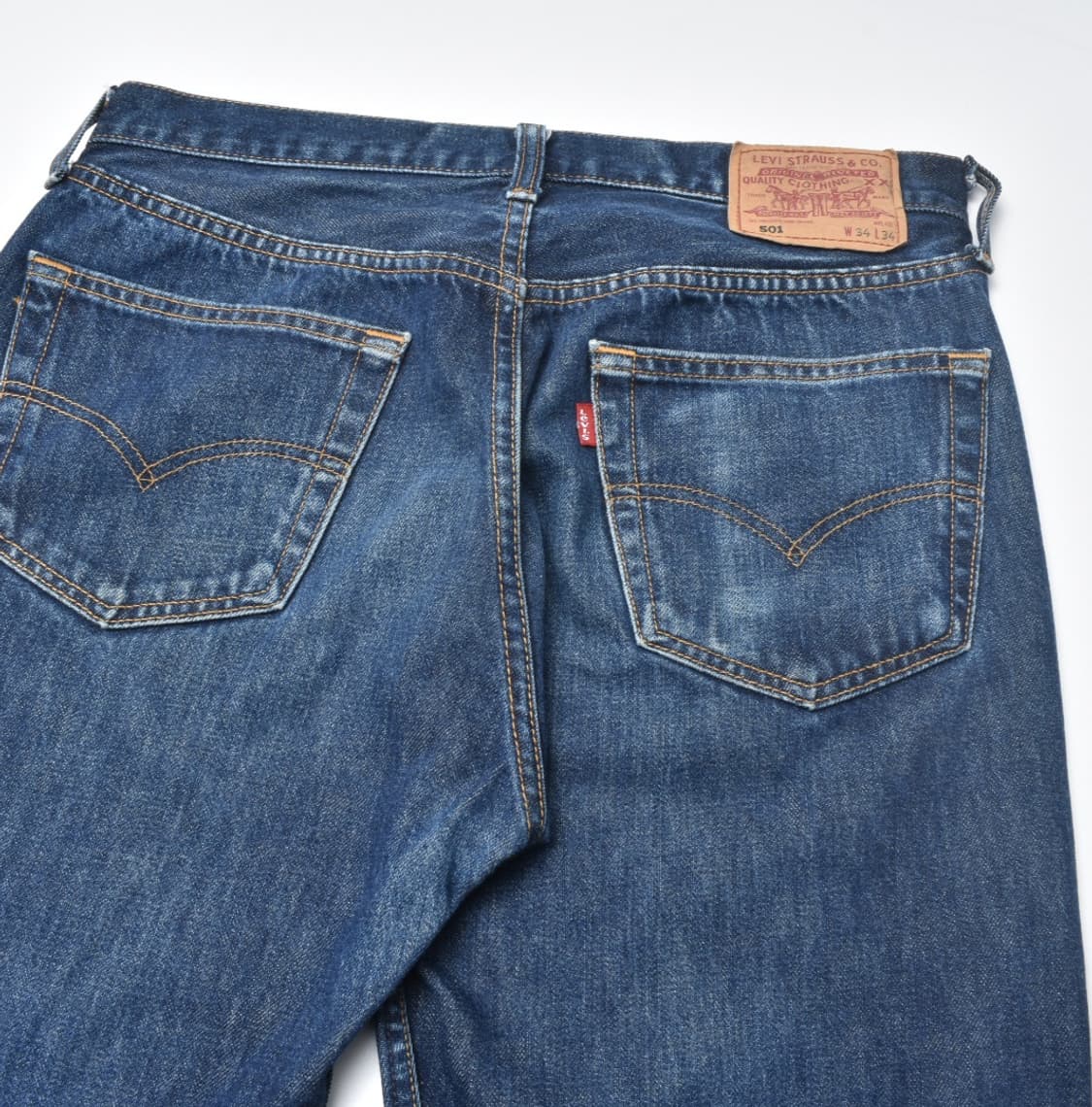 00S 빈티지 리바이스 501 청바지 굿페이드 데님팬츠 N0656 상품이미지3