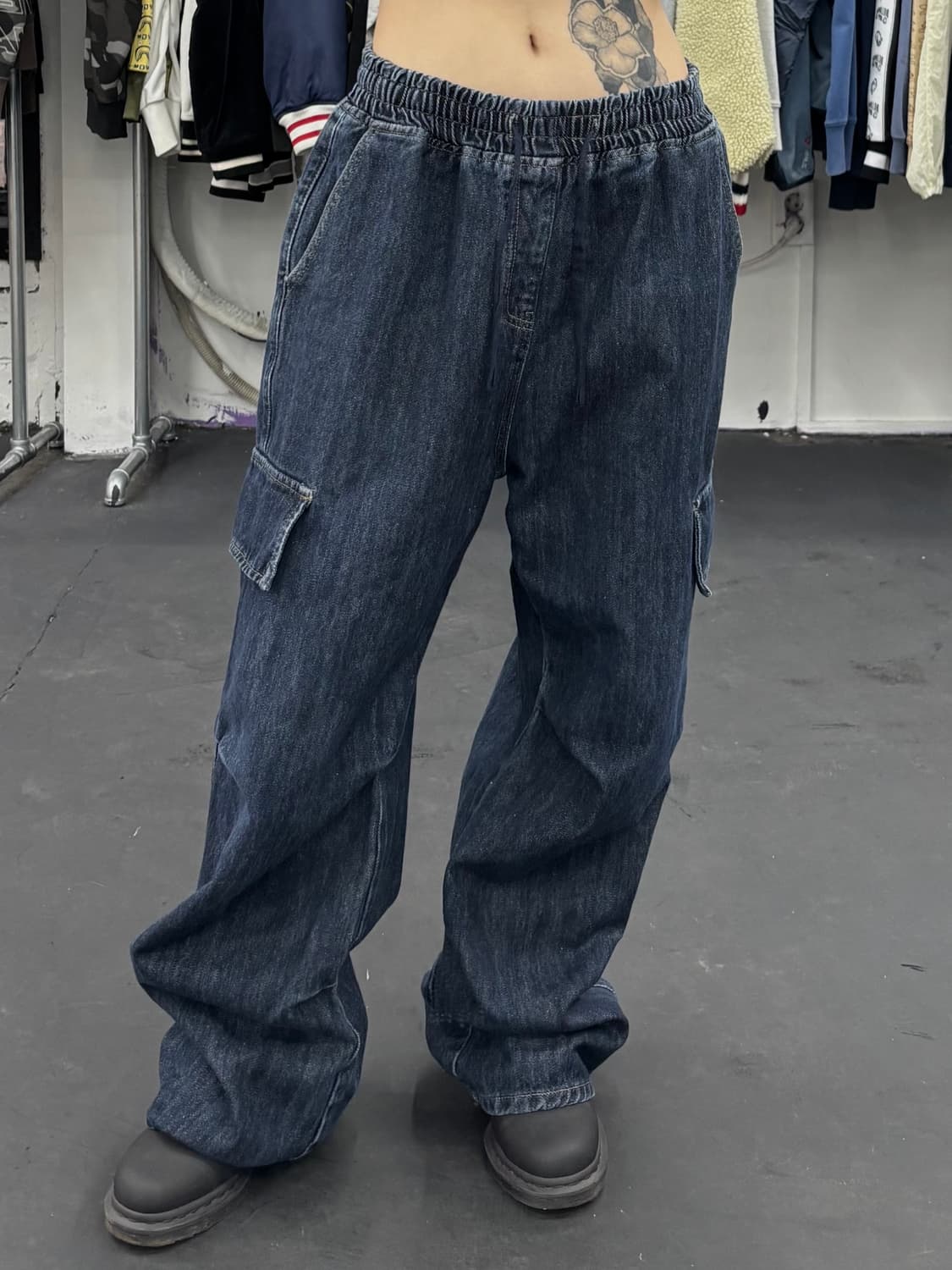 VTG 데님 카고팬츠 상품이미지2