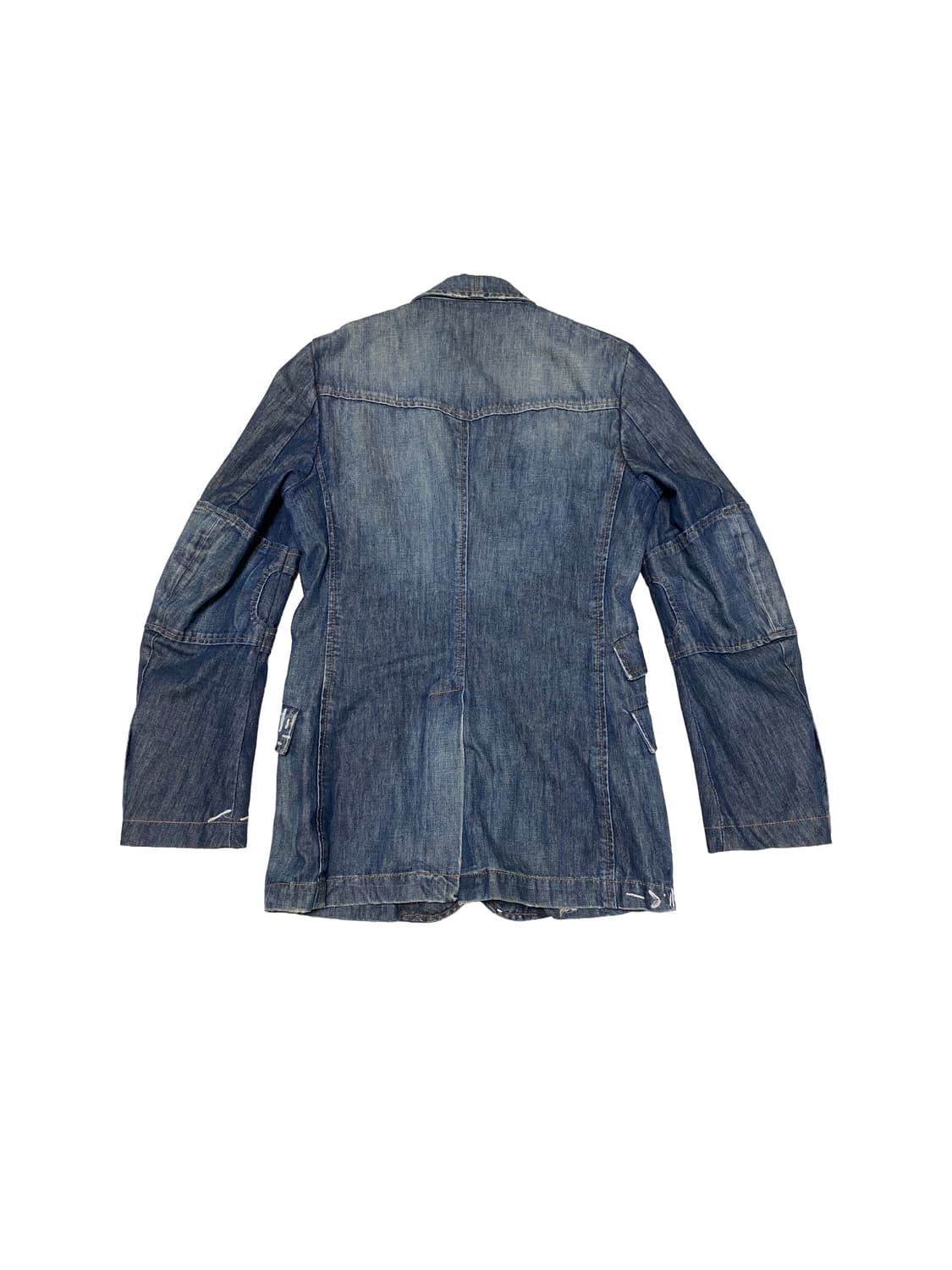 CNC 스티치 데님 블레이저 자켓 상품이미지2