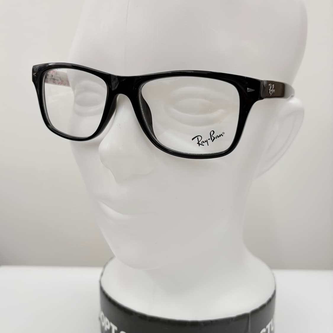 RAYBAN 레이밴 레터링 블랙 뿔테 상품이미지6