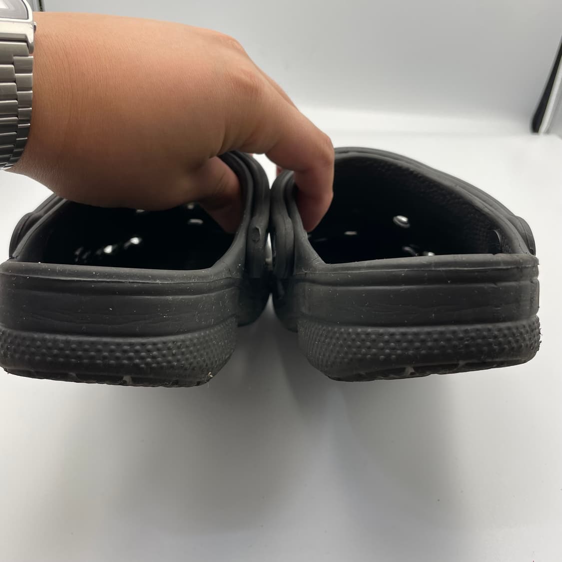 크록스 블랙 클로그 샌들 슬리퍼 W6 / 230 상품이미지6