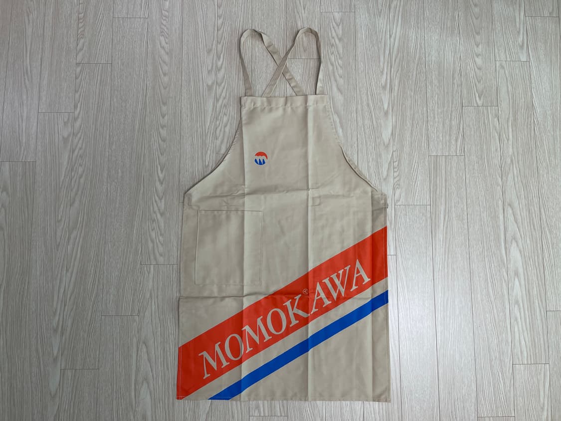 모모카와 빈티지 앞치마 1번 90s 상품이미지1