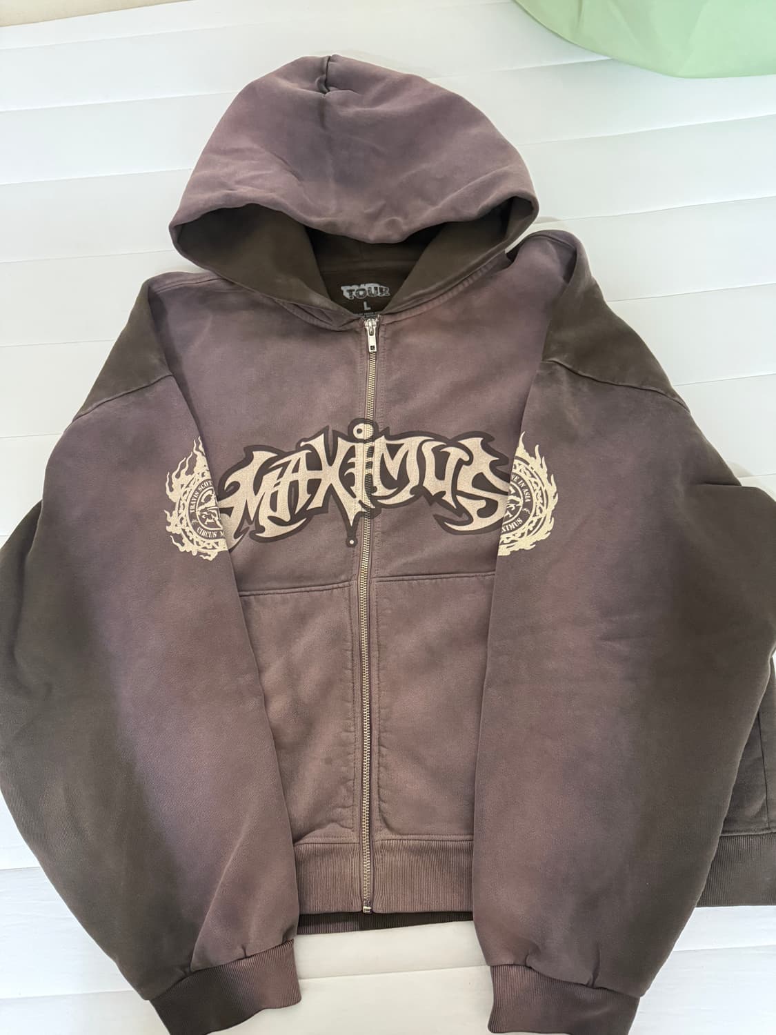 트래비스 스캇 2025 서울 머천 한정 후드집업 상품이미지1