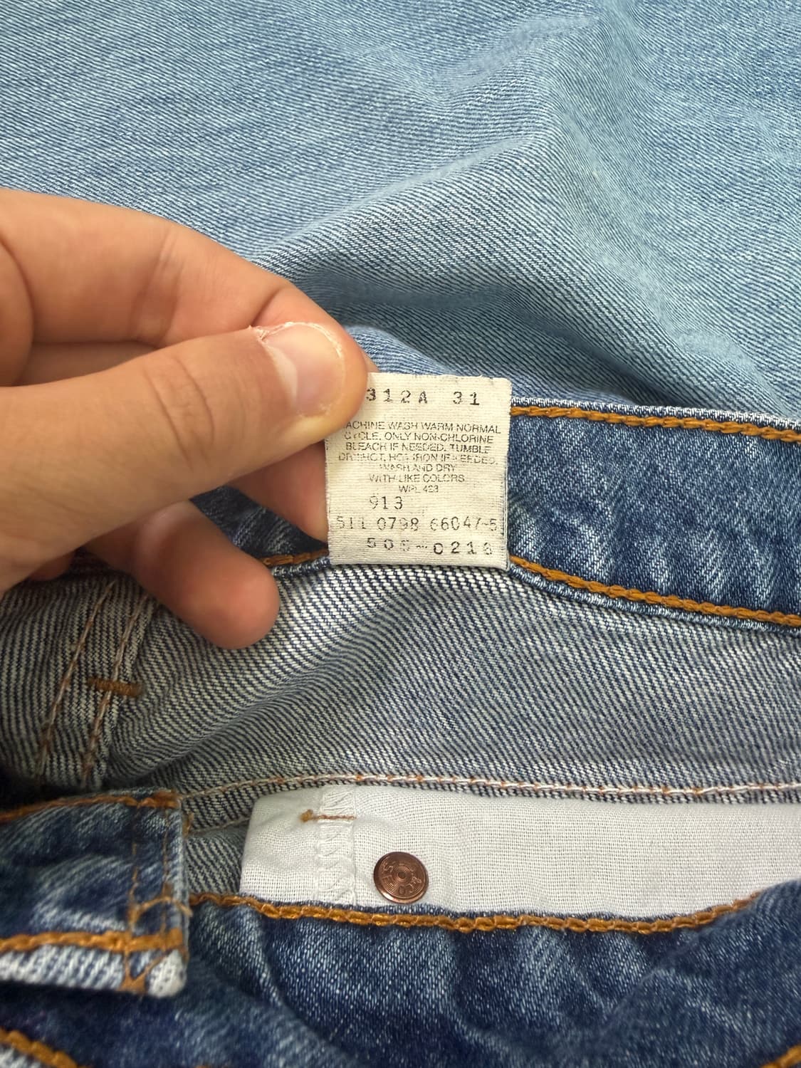 90s levis 505 made in usa 33x30 상품이미지6