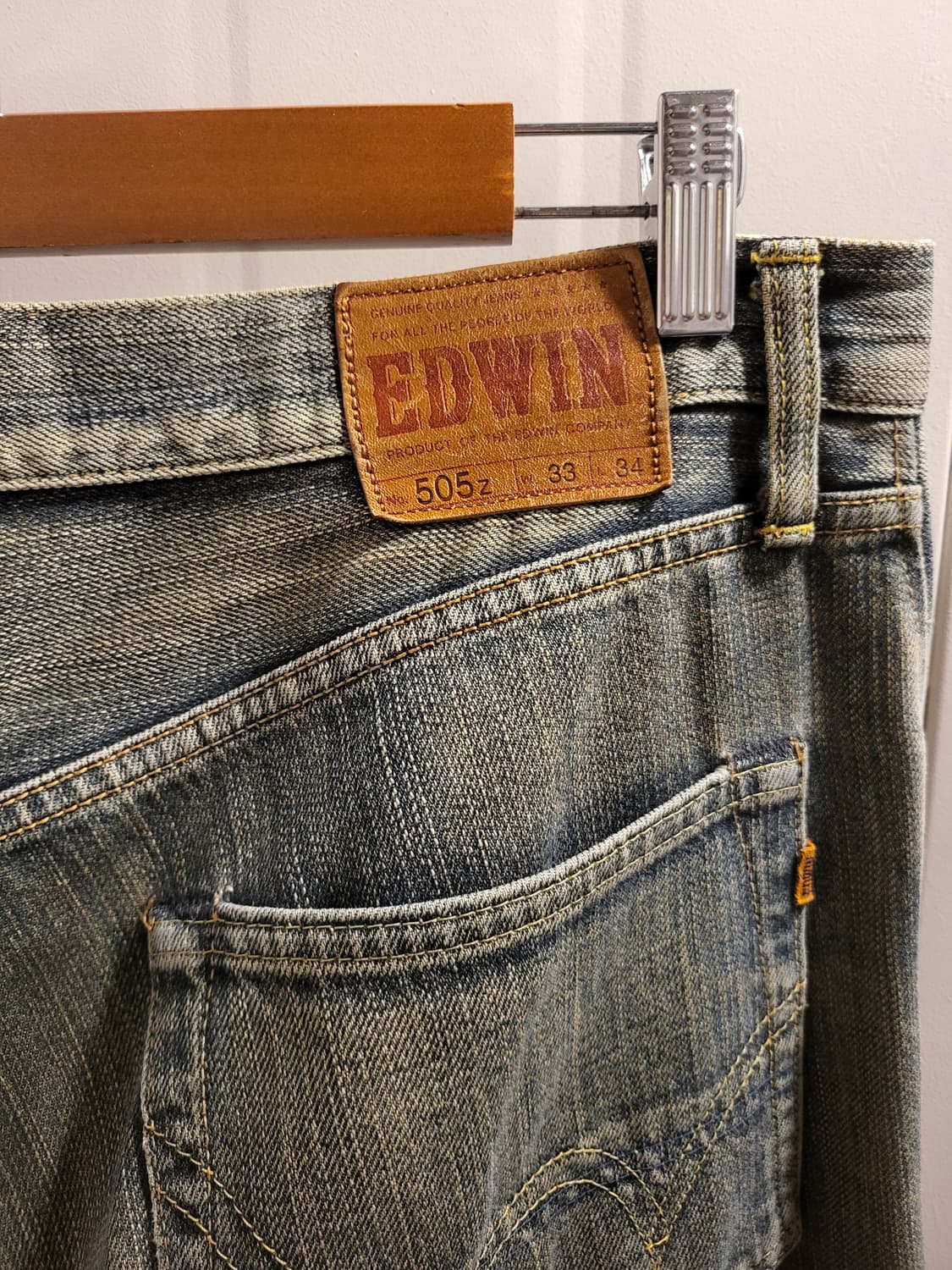 [33]에드윈 일본판 505Z 청바지 상품이미지4
