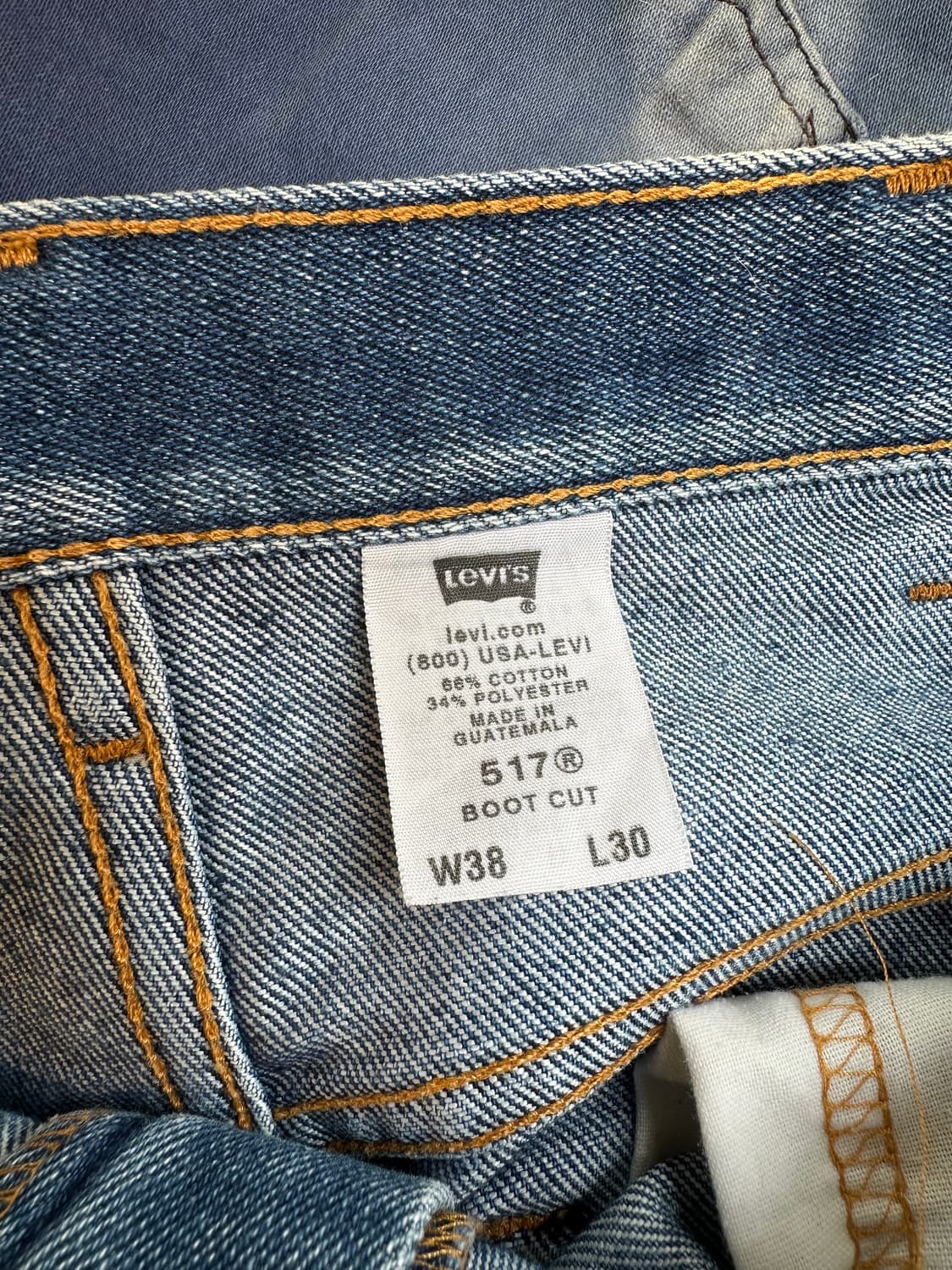 리바이스517 부츠컷 데님 팬츠 36x30 상품이미지8