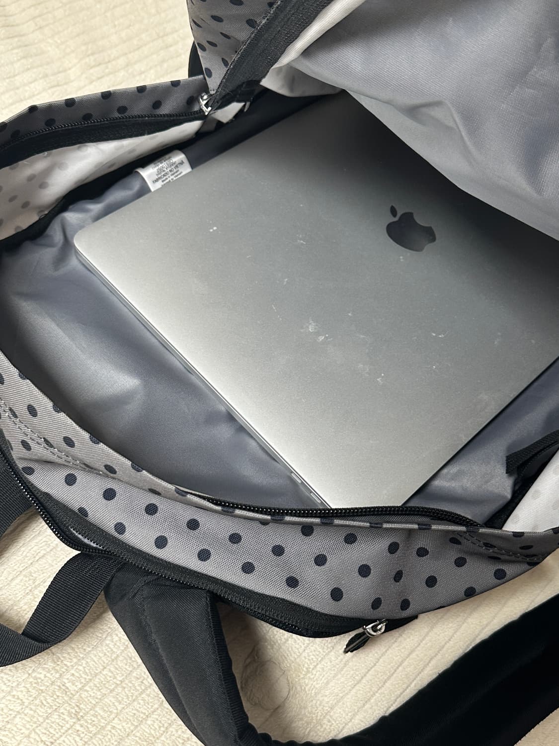 잔스포츠 도트 땡땡이 백팩&파우치 상품이미지7