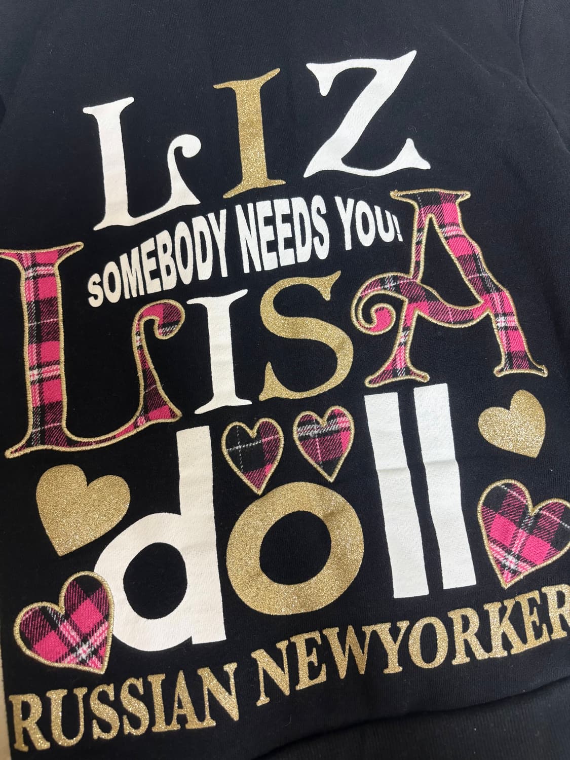 리즈리사돌 우사미미 폼폼 프린팅 후드집업 대장 펑크 오네갸루 상품이미지3