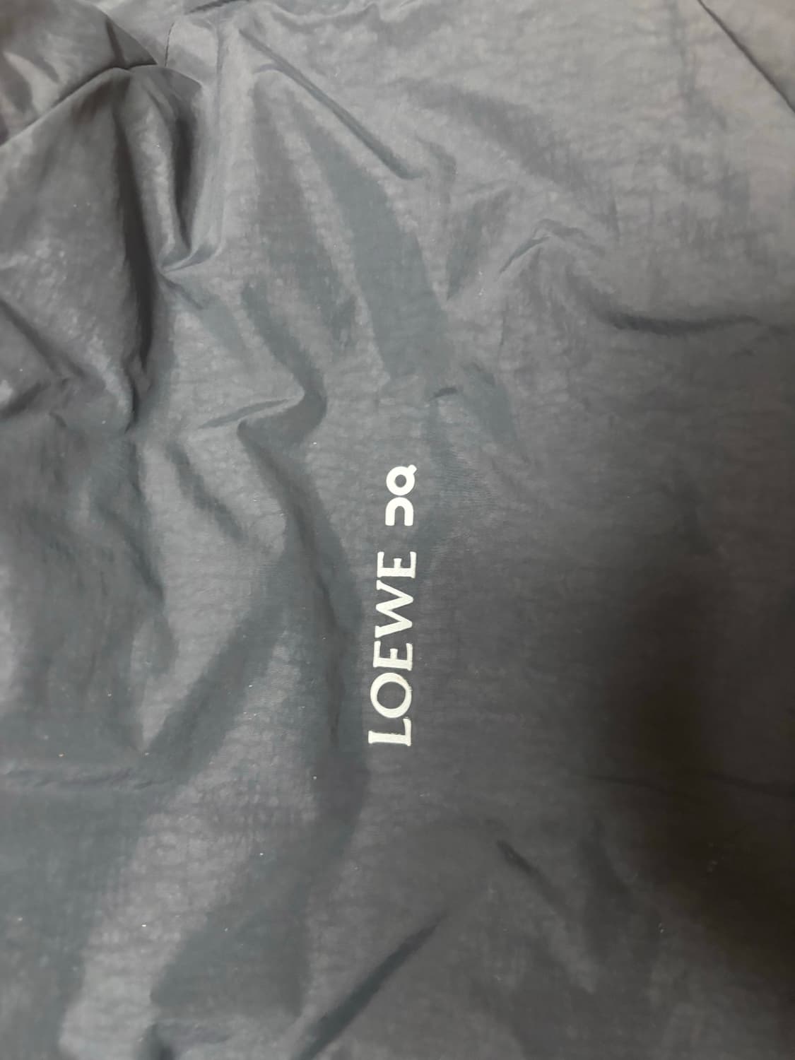 [남자 S] 로에베X온러닝 테크니컬 쉘 패딩 자켓 블랙 상품이미지5