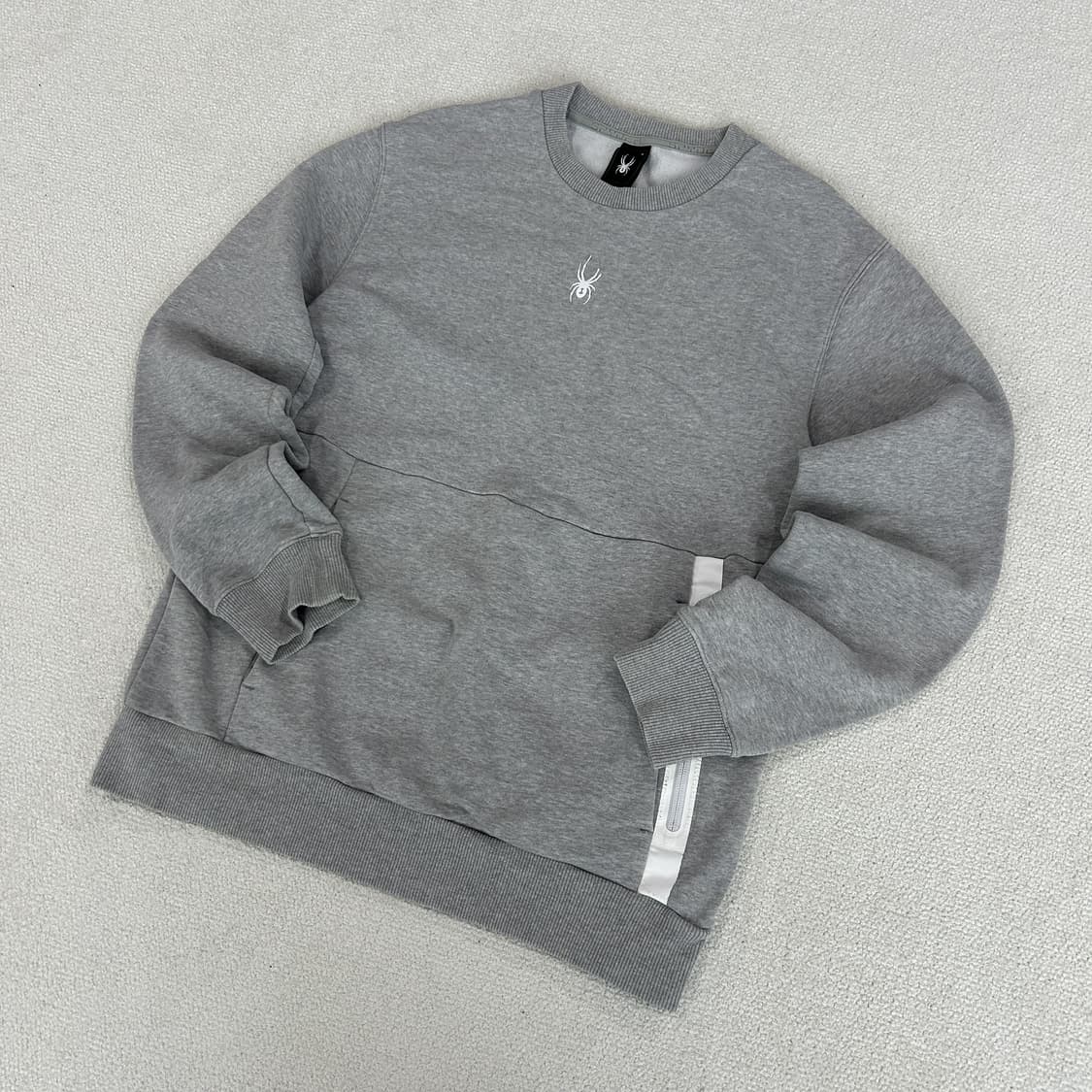 스파이더 그레이 맨투맨 티셔츠 m 상품이미지1