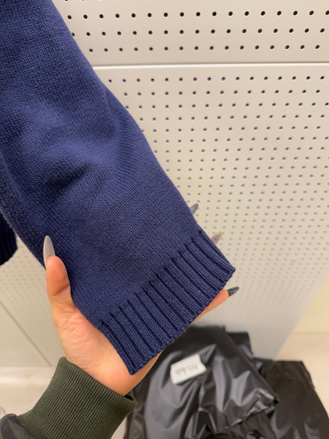 그래픽 자카드 니트 스웨터 U1027 상품이미지4