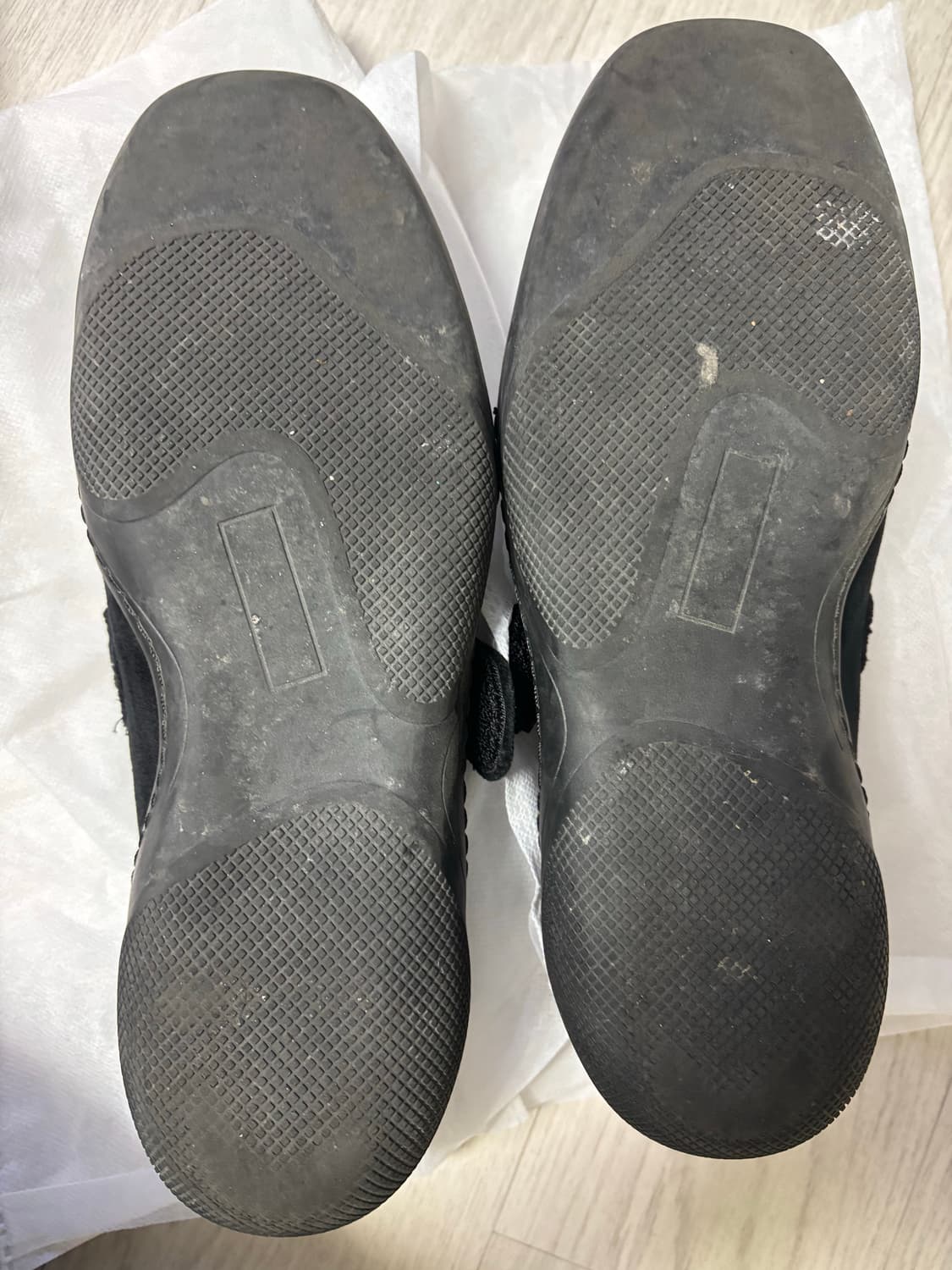 세인트 새틴 메리제인 키높이 스니커즈 벨벳블랙 3cm 250 상품이미지6